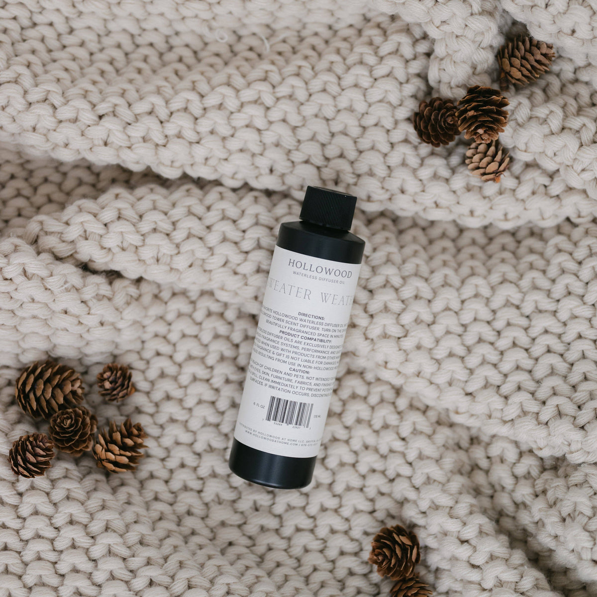 Waterless diffuser oil | 6oz refill: Sweater Weather