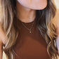 Bri Bubble Initial Necklace