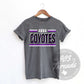 Anna Coyotes Hold That Line Spirit Tee