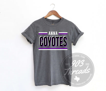 Anna Coyotes Hold That Line Spirit Tee