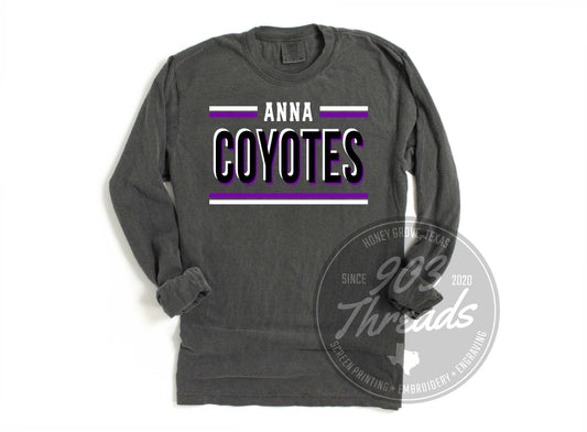 Anna Coyotes Hold That Line Spirit Tee