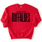 Lone Oak Buffaloes -- Distressed Mascot
