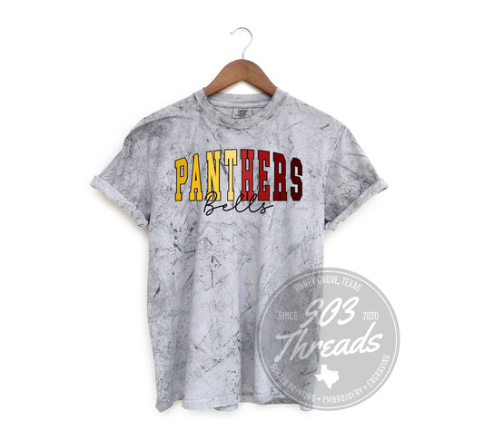 Bells Panthers Shades of Spirit Tee