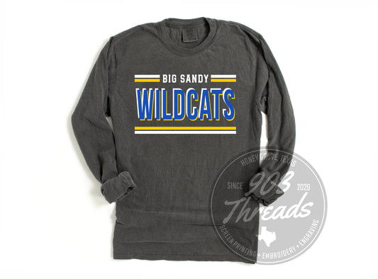 Big Sandy Wildcats Hold That Line Spirit Tee