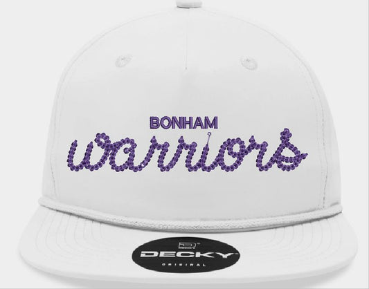 Bonham Warriors Old School Cap - White