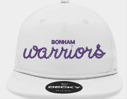 Bonham Warriors Old School Cap - White