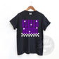 Bonham Warriors Starry Check Sweatshirt/Short Sleeve