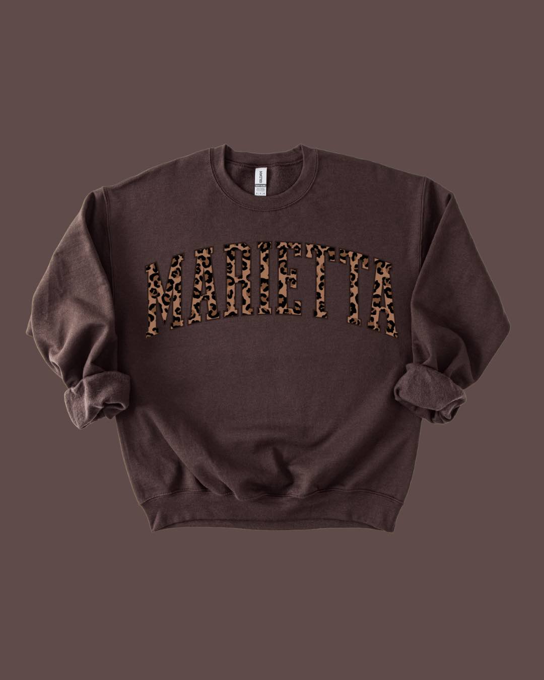 Marietta Leopard Varsity Crewneck