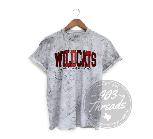 Callisburg Wildcats Shades of Spirit Tee