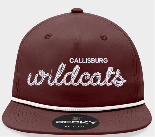 Callisburg Wildcats Old School Cap