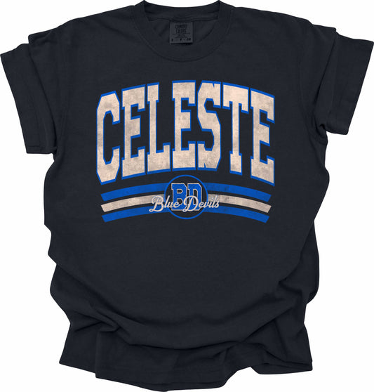 Celeste Blue Devils Old School Grit
