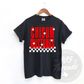 Chisum Mustangs Starry Check Sweatshirt/Short Sleeve