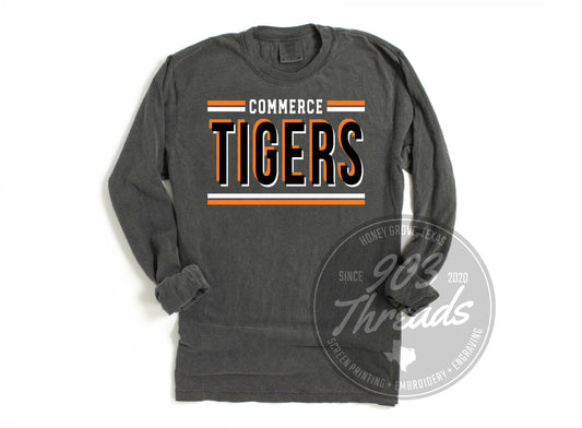 Commerce Tigers Hold That Line Spirit Tee