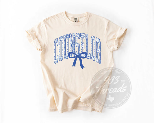 Counselor Blue Floral
