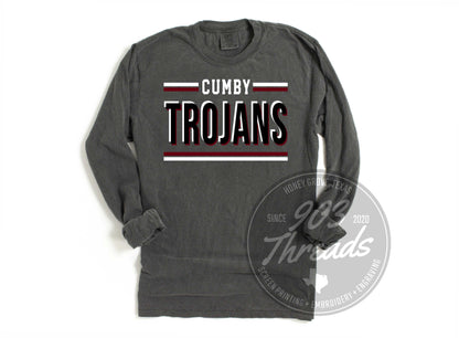 Cumby Trojans Hold That Line Spirit Tee