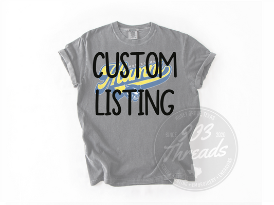 Custom Listing -- Alumni