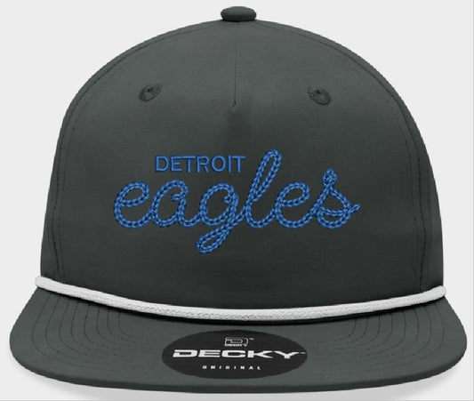 Detroit Eagles Old School Cap - Black