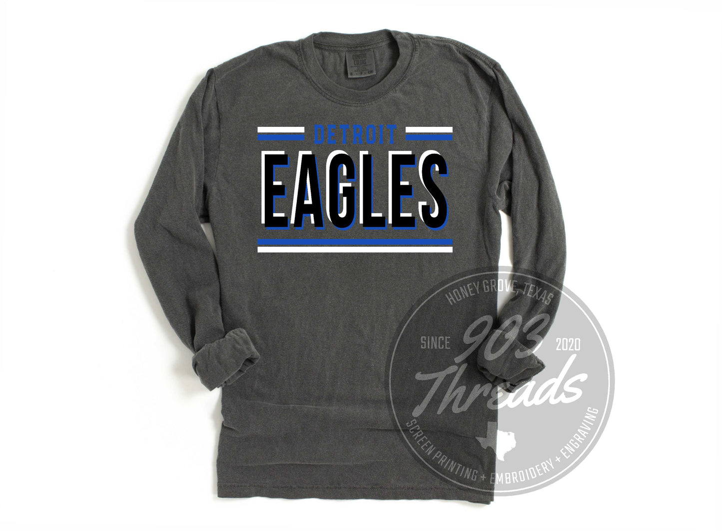 Detroit Eagles Hold That Line Spirit Tee