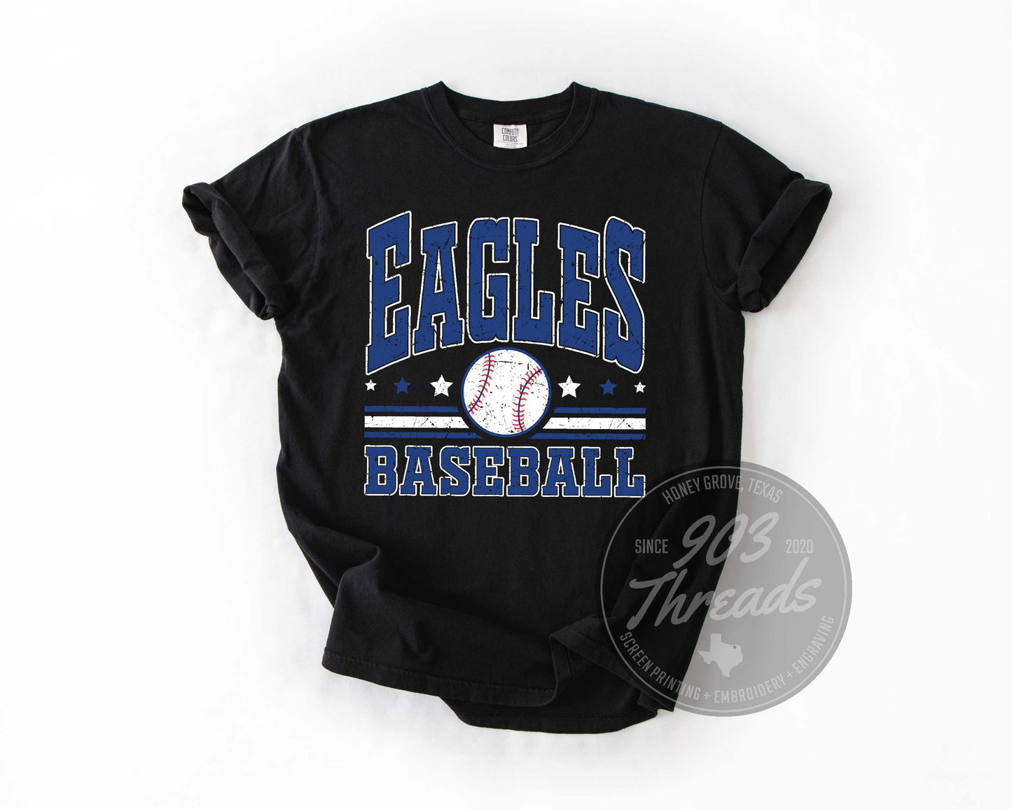 Ector Eagles Baseball Sweatshirt/Short Sleeve