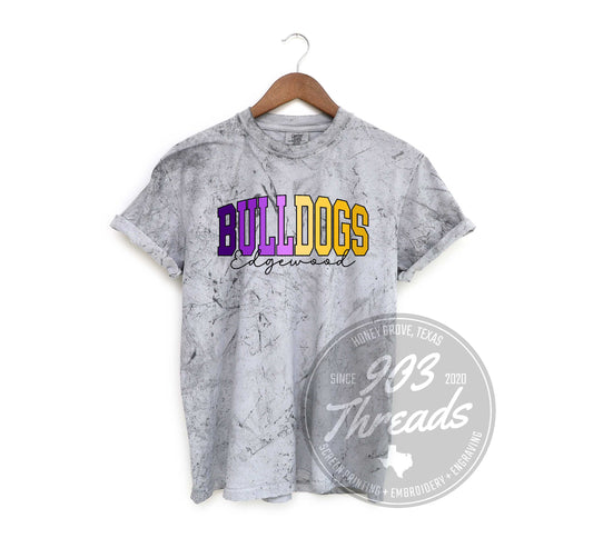 Edgewood Bulldogs Shades of Spirit Tee