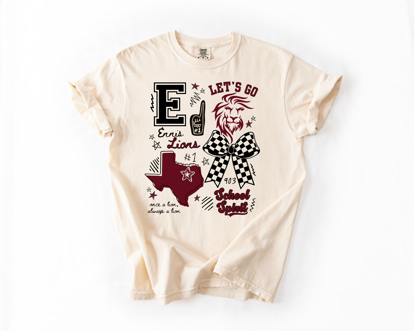 Ennis Lions Legacy Board - Short/Long Sleeve