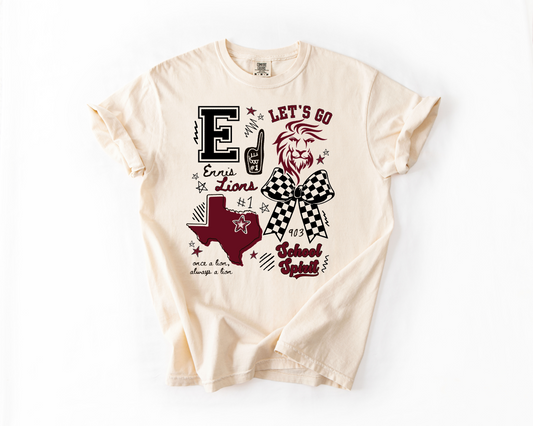 Ennis Lions Legacy Board - Short/Long Sleeve