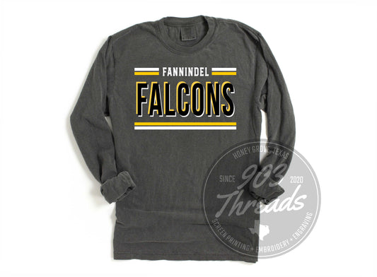 Fannindel Falcons Hold That Line Spirit Tee