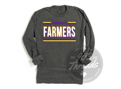 Farmersville Farmers Hold That Line Spirit Tee