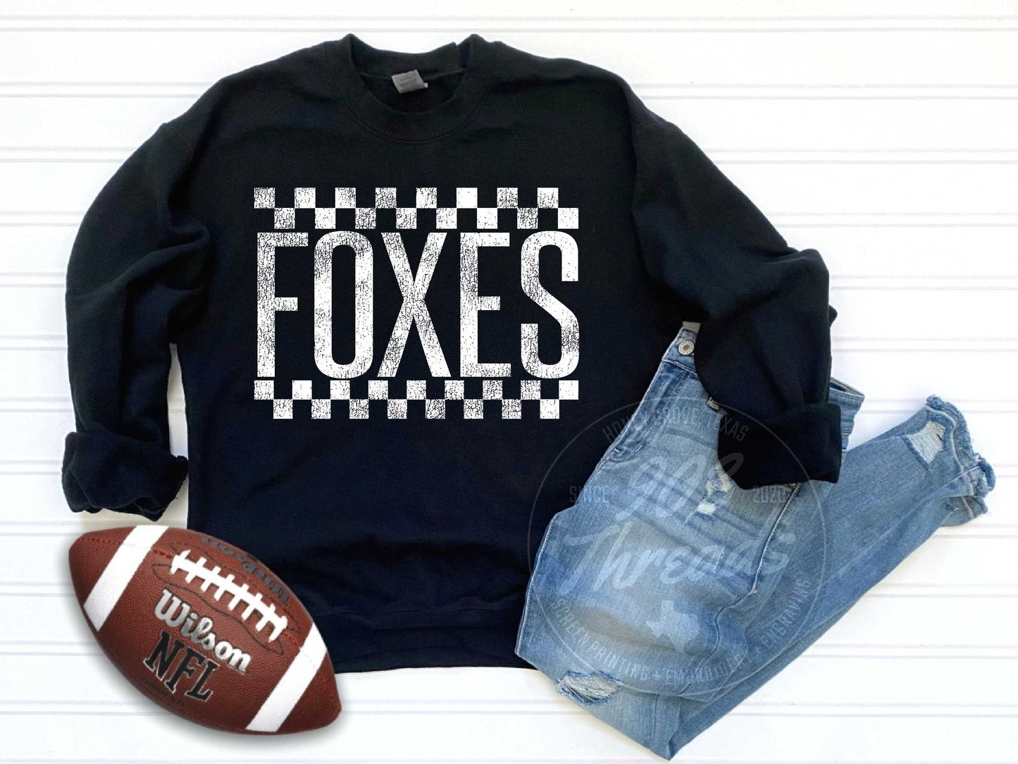 Foxes Off the Wall Spirit - Black/White Option