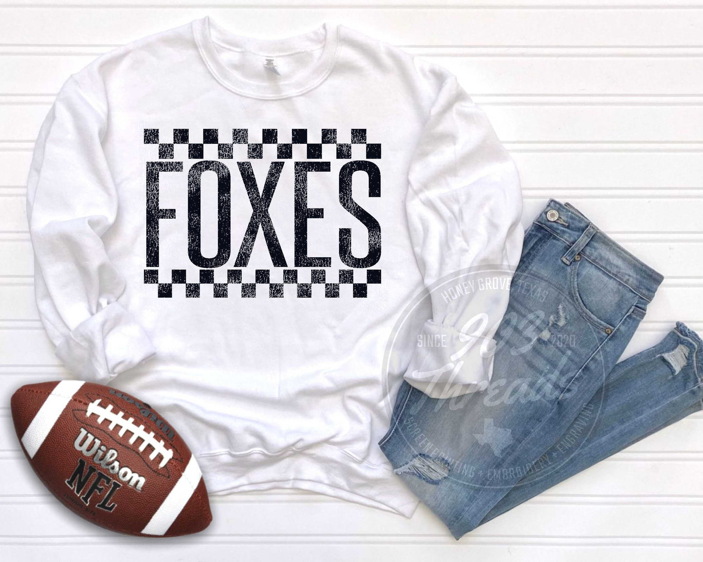 Foxes Off the Wall Spirit - Black/White Option