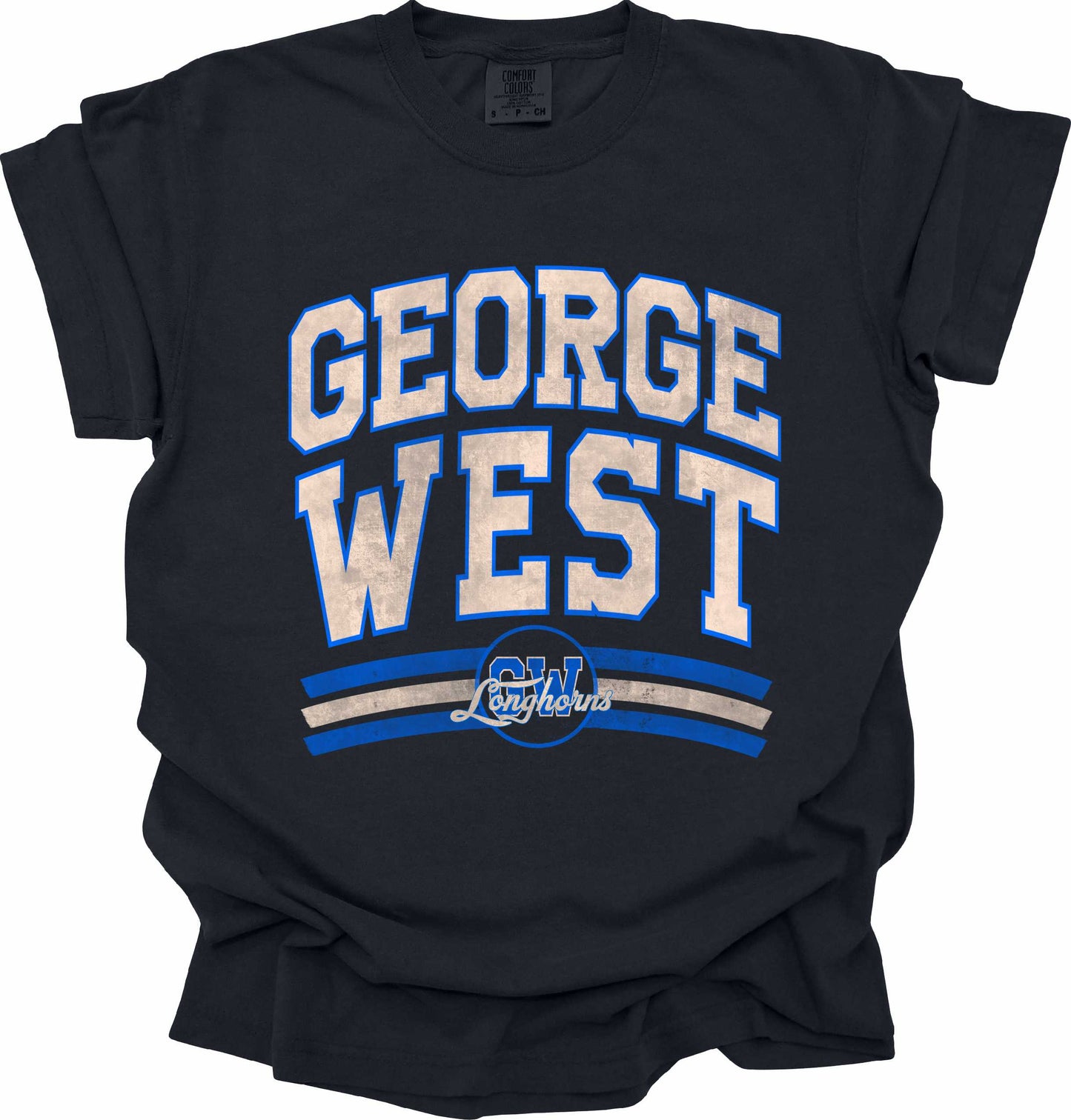 George West Longhorns Old School Grit