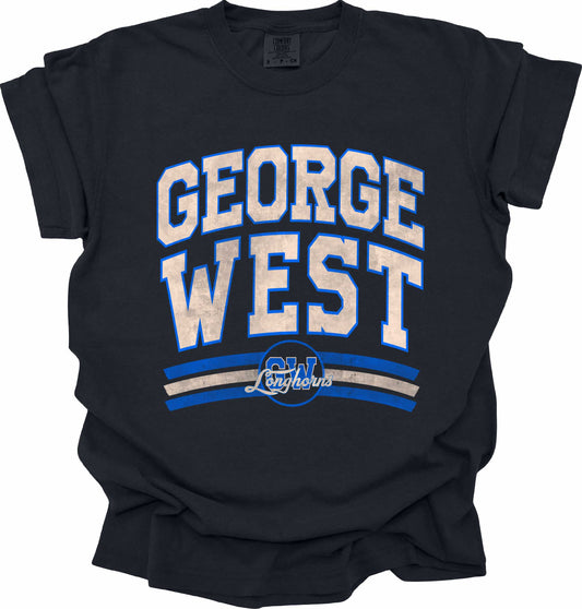 George West Longhorns Old School Grit