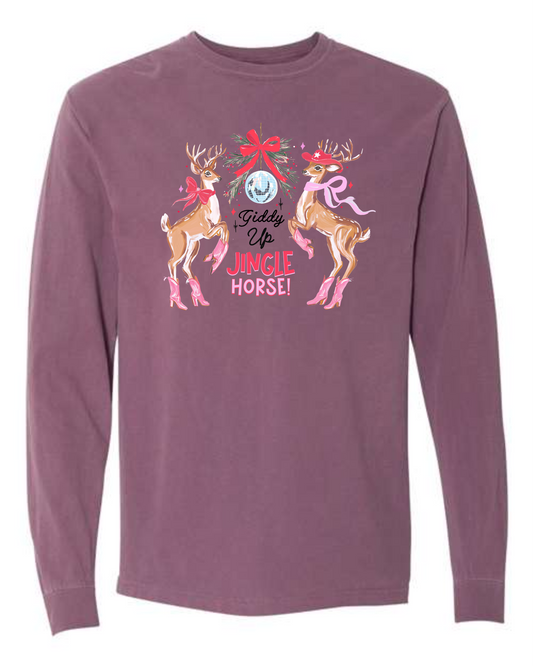 Giddy Up Jingle Horse