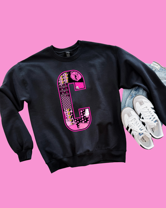 C Bruins -- Pink -- The Patchwork Collection