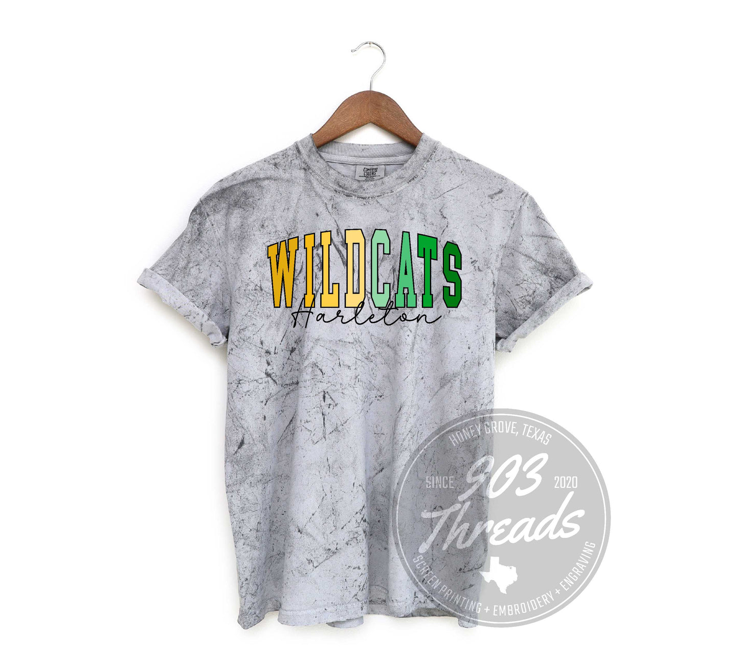 Harleton Wildcats Shades of Spirit Tee