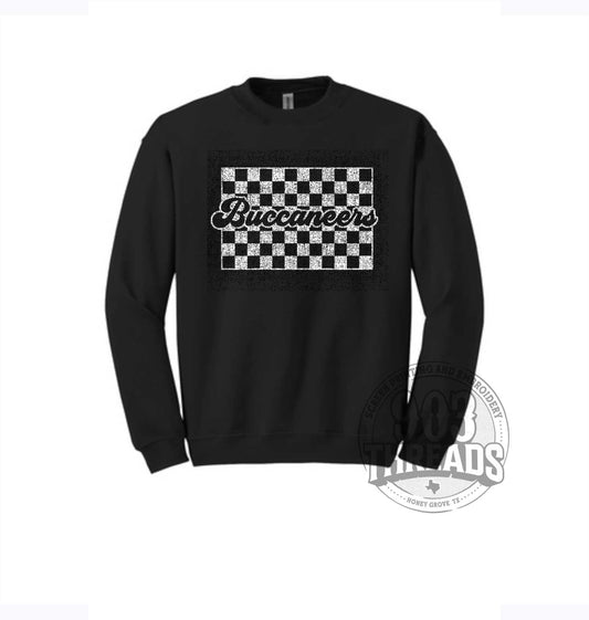 Harrison Buccaneers Checkered Sweatshirt