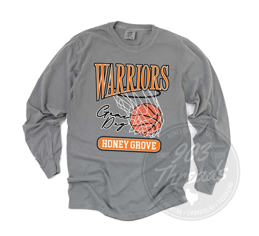 Honey Grove Warriors Vintage Basketball Tee