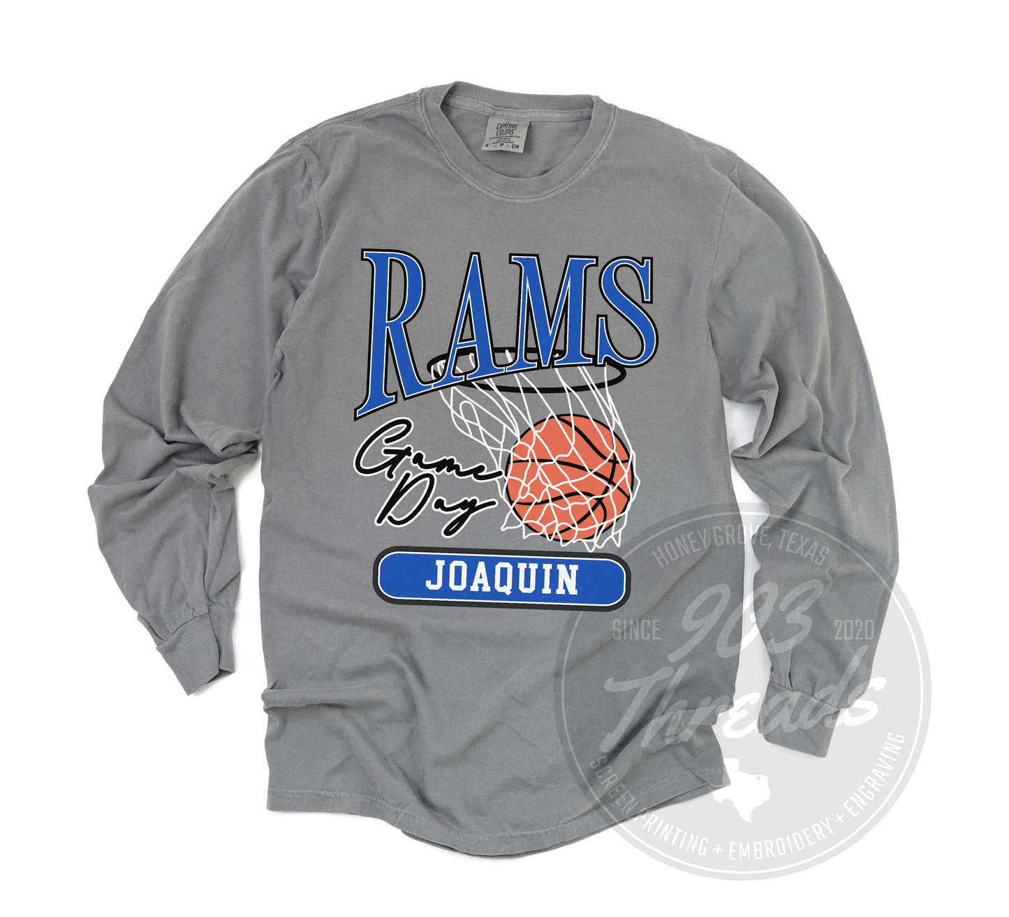 Joaquin Rams Vintage Basketball Tee