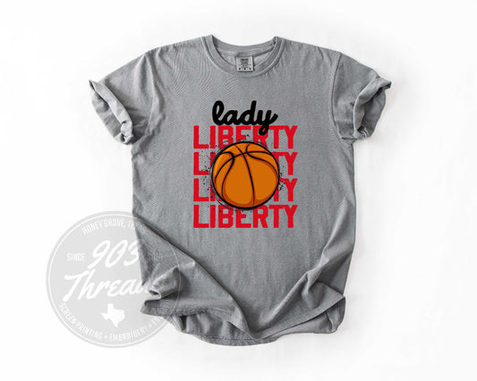 Lady Liberty Basketball Repeating Spirit