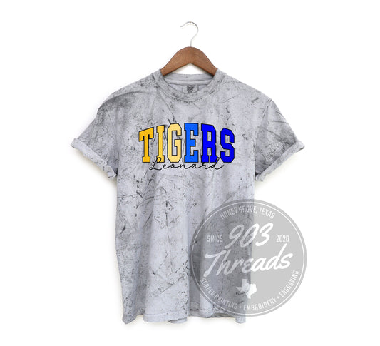 Leonard Tigers Shades of Spirit Tee