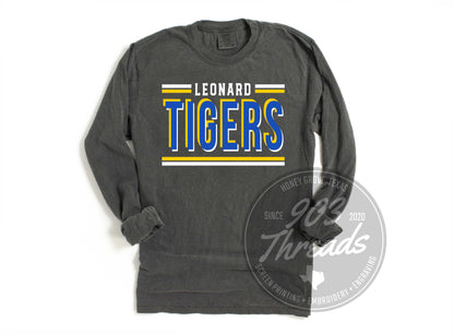 Leonard Tigers Hold That Line Spirit Tee