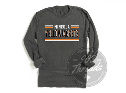 Mineola Yellowjackets Hold That Line Spirit Tee