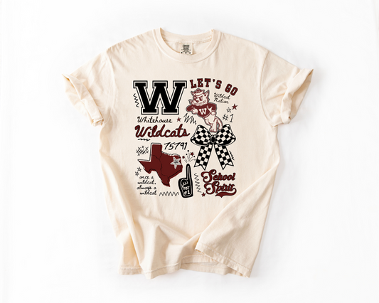 Whitehouse Wildcats Legacy Board - Short/Long Sleeve