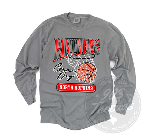 North Hopkins Panthers Vintage Basketball Tee