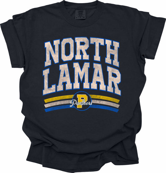 North Lamar Panthers Old School Grit