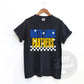 North Lamar Panthers Starry Check Sweatshirt/Short Sleeve