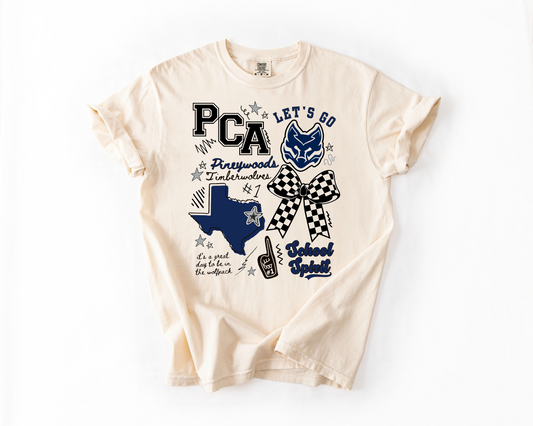 PCA Timberwolves Legacy Board - Short/Long Sleeve