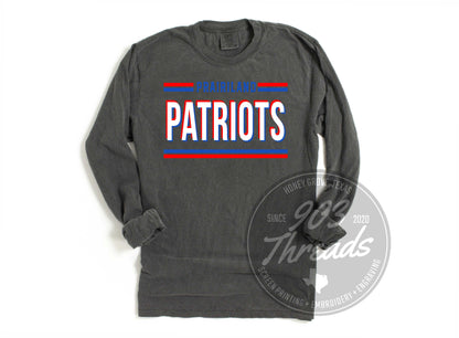 Prairiland Patriots Hold That Line Spirit Tee