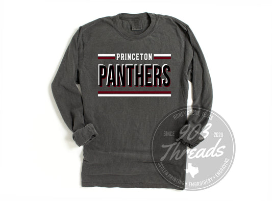 Princeton Panthers Hold That Line Spirit Tee