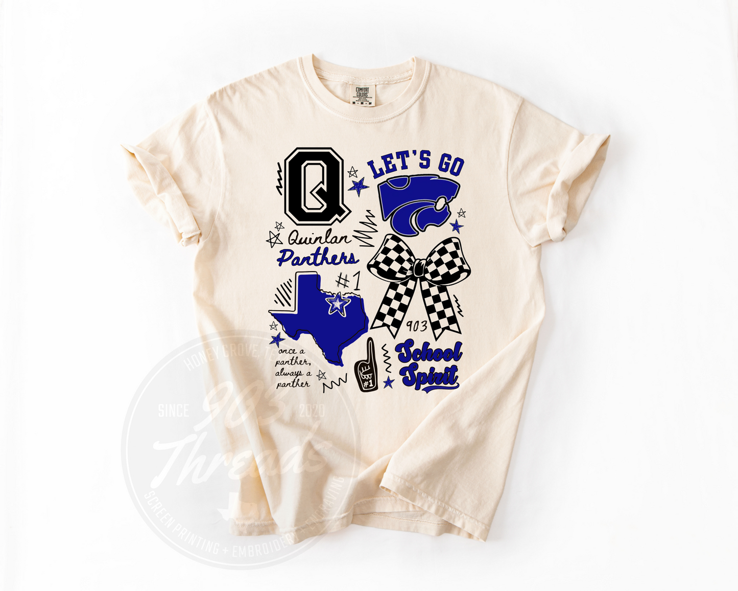 Quinlan Panthers Legacy Board - Short/Long Sleeve